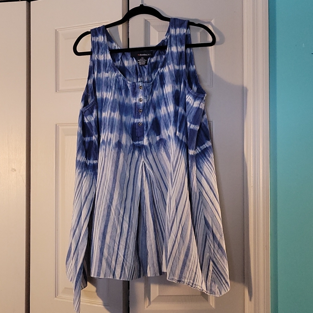 Denim 24/7 Top, 24W